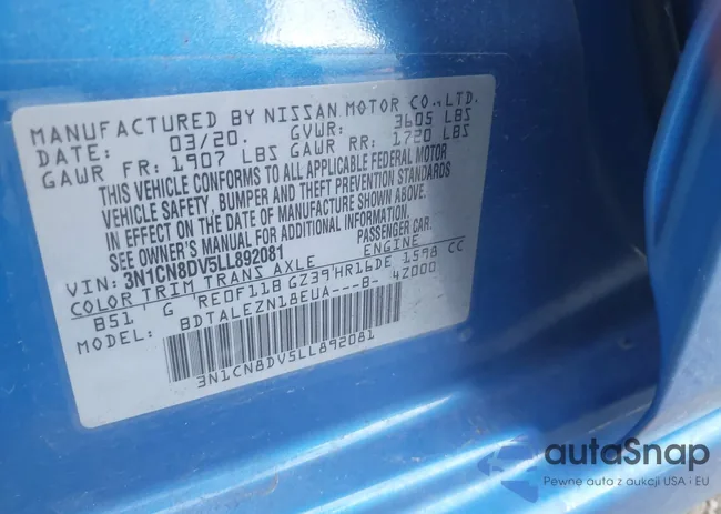 3N1CN8DV5LL892081: 44315511