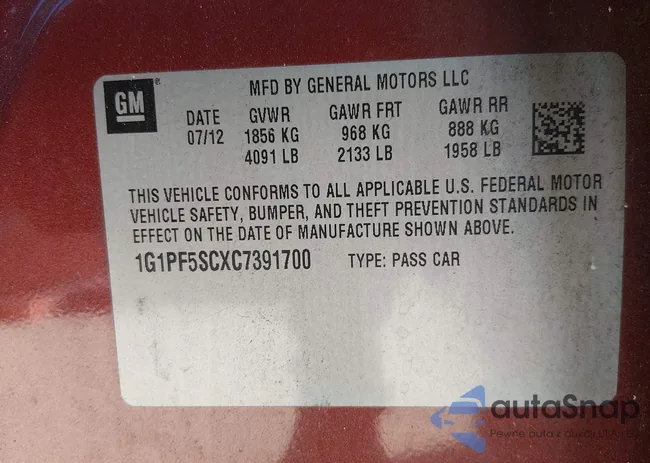 1G1PF5SCXC7391700: 44314766