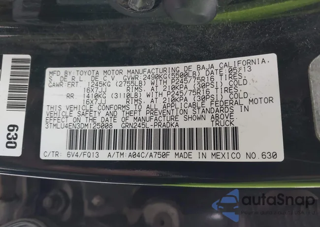 3TMLU4EN3DM125008: 44314887