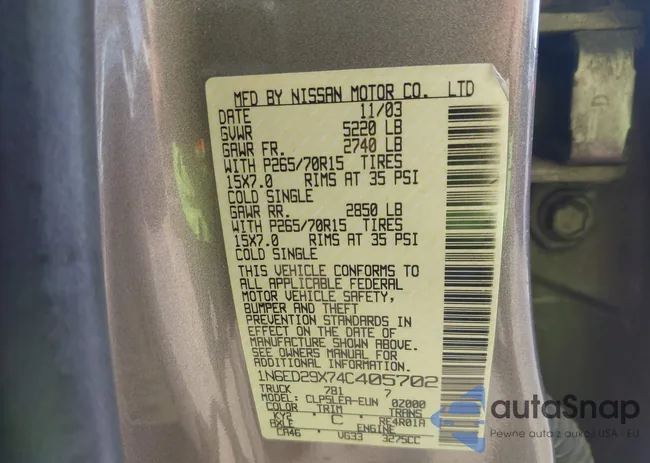 1N6ED29X74C405702: 44316376