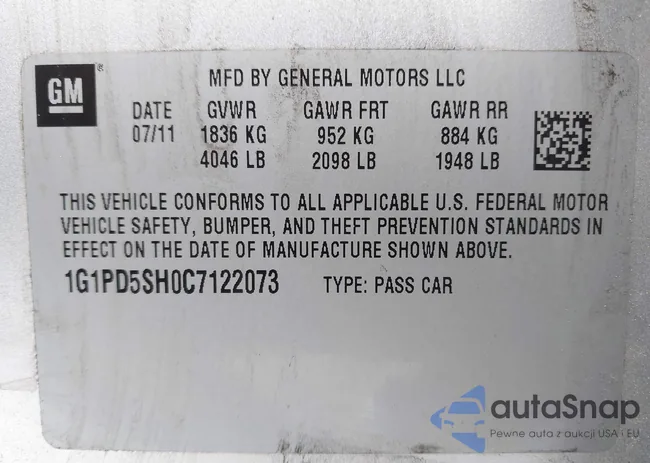 1G1PD5SH0C7122073: 44316489