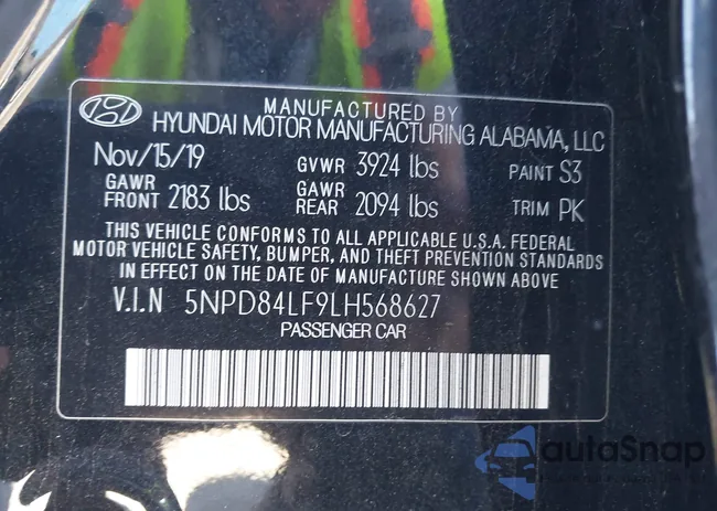 5NPD84LF9LH568627: 44316567