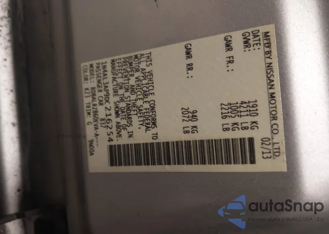 1N4AL3AP9DC216254: 44316575