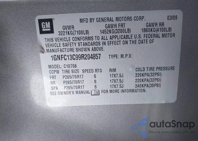 1GNFC13C99R204857: 44315706