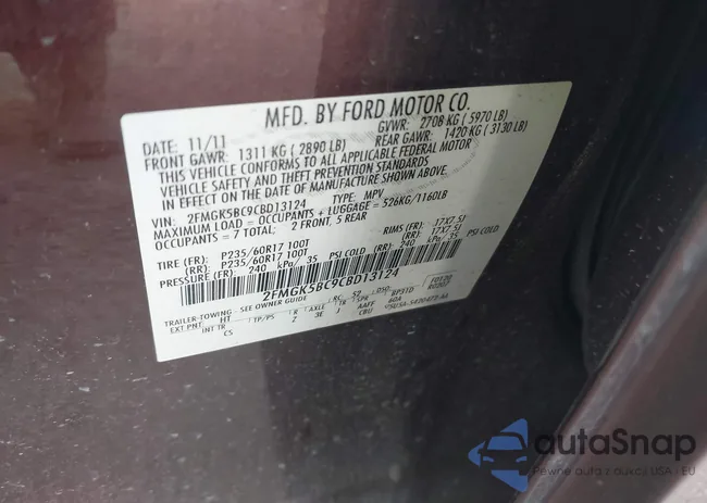 2FMGK5BC9CBD13124: 44317036