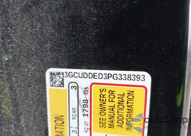 3GCUDDED3PG338393: 44317123