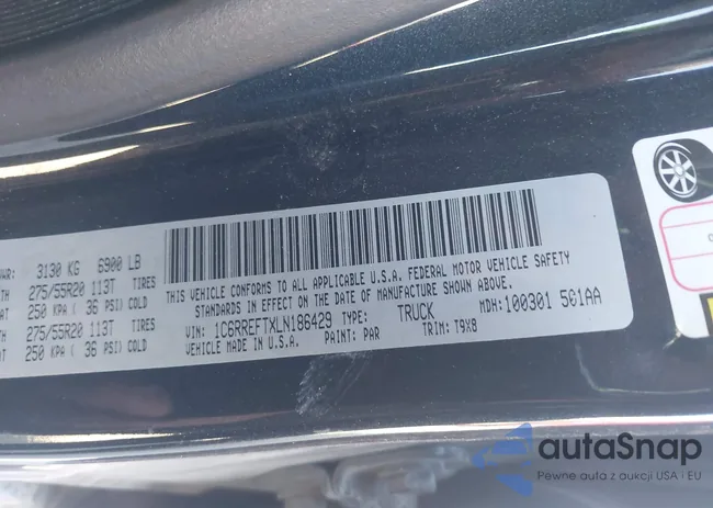 1C6RREFTXLN186429: 44317212