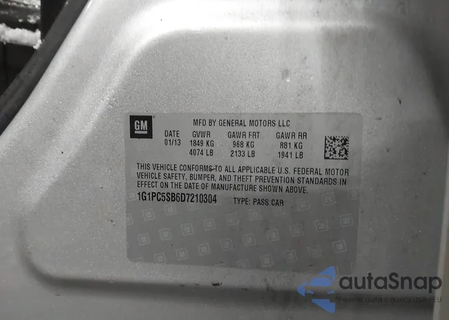 1G1PC5SB6D7210304: 44317244