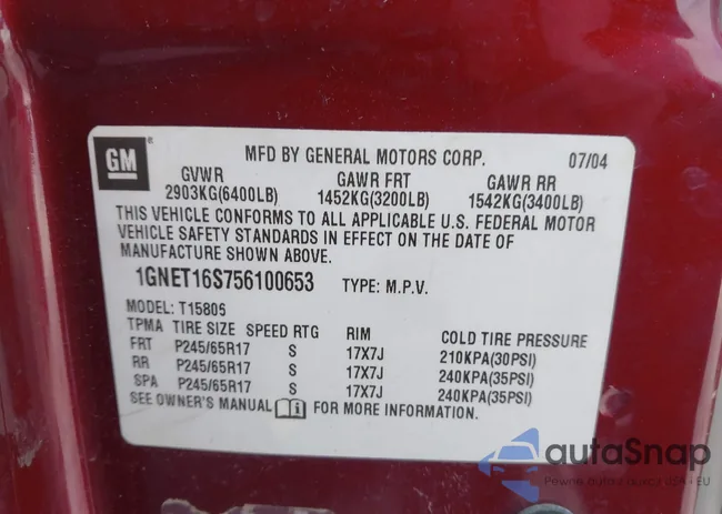 1GNET16S756100653: 44317259