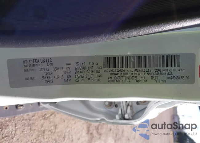 1C6SRFFT1LN130726: 44317292