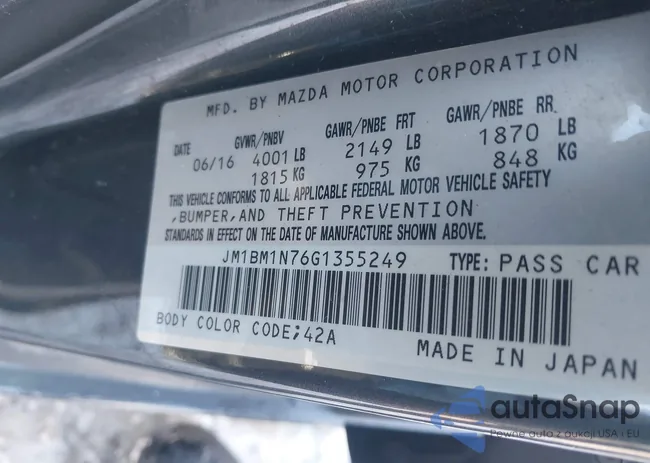 JM1BM1N76G1355249: 44317398