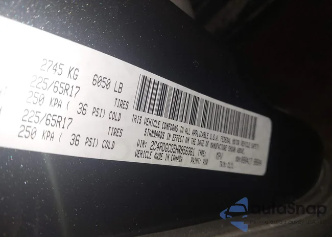 2C4RDGCG5HR856361: 44317571