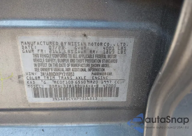 3N1AB8CVXPY316853: 44316601