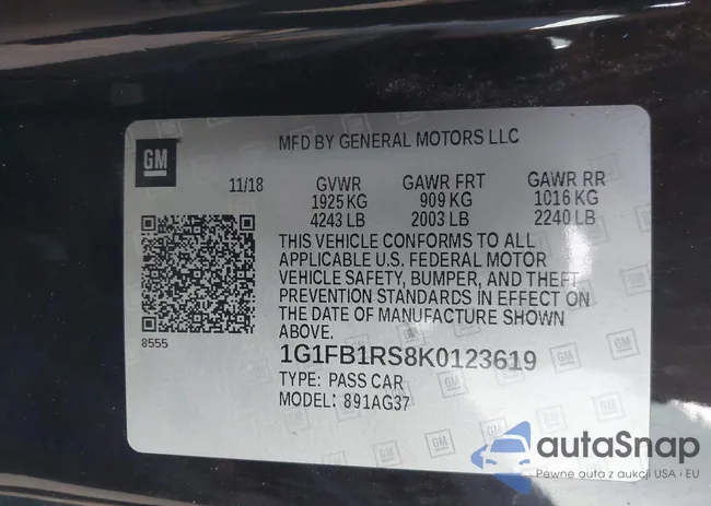 1G1FB1RS8K0123619: 44316616
