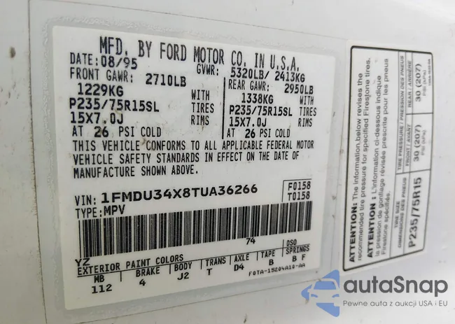 1FMDU34X8TUA36266: 44316618