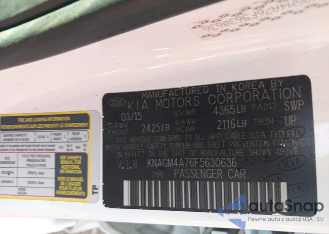 KNAGM4A76F5630636: 44316674