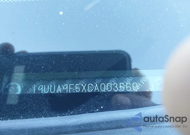 19UUA9F5XCA003560: 44318066