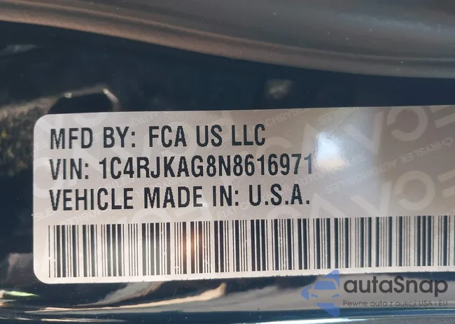 1C4RJKAG8N8616971: 44318093