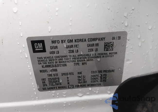 KL4MMCSL6LB121696: 44318191