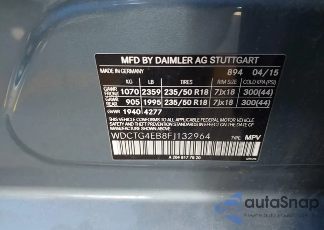 WDCTG4EB8FJ132964: 44318239