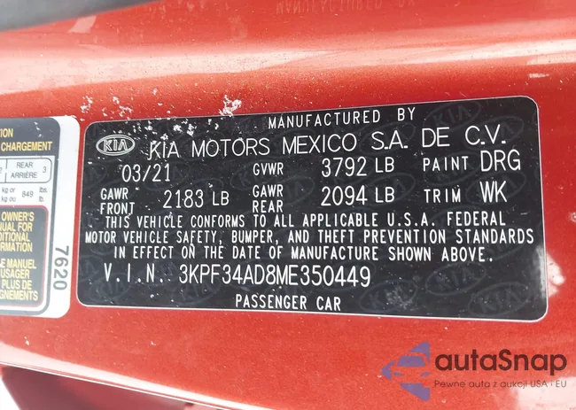 3KPF34AD8ME350449: 44318244