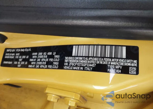 ZFBCFYET0GP334457: 44317690