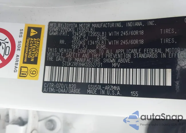 5TDKZRFH4KS552701: 44317697