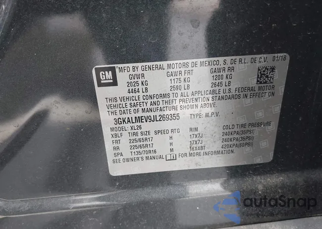 3GKALMEV9JL269355: 44317758