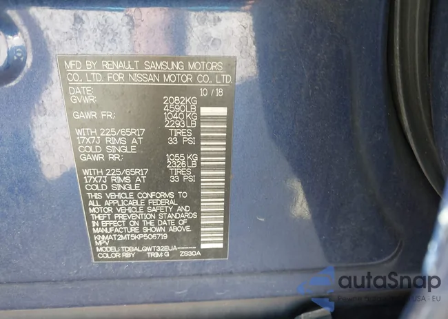 KNMAT2MT5KP506719: 44319057