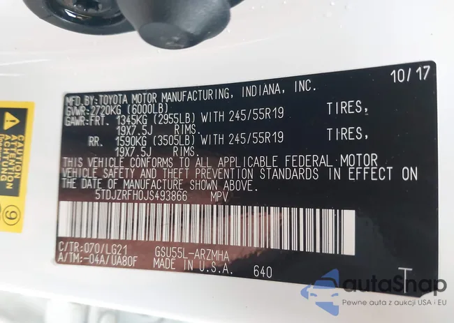 5TDJZRFH0JS493866: 44319248