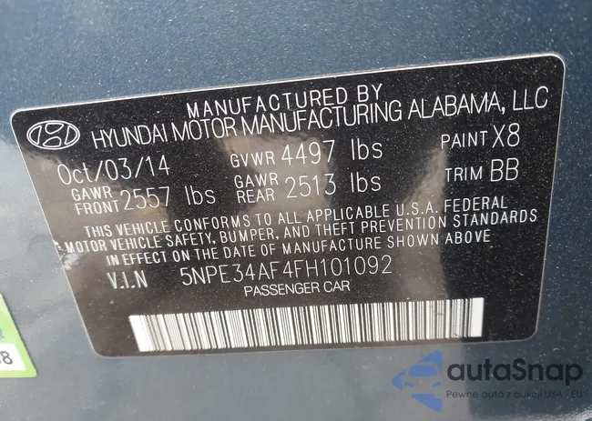 5NPE34AF4FH101092: 44319364