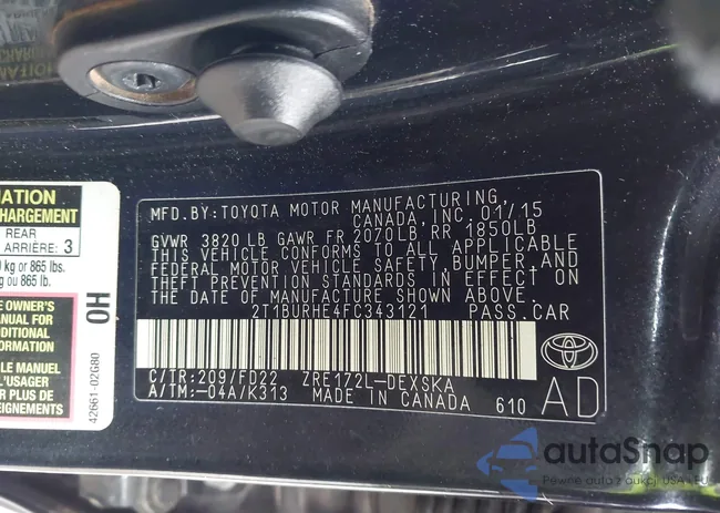 2T1BURHE4FC343121: 44319552