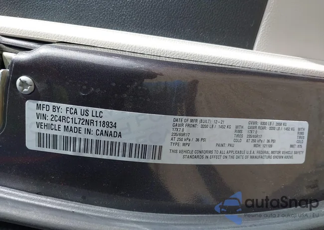 2C4RC1L72NR118934: 44318654