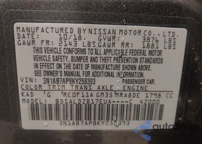 3N1AB7AP8KY258393: 44320069