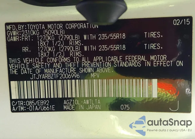 JTJYARBZ1F2006996: 44320179