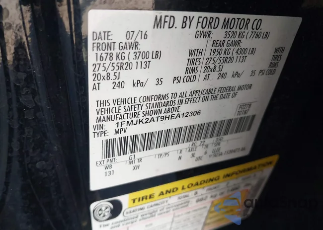 1FMJK2AT9HEA12306: 44320318