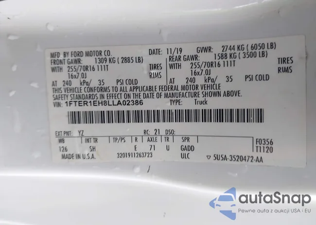 1FTER1EH8LLA02386: 44320347