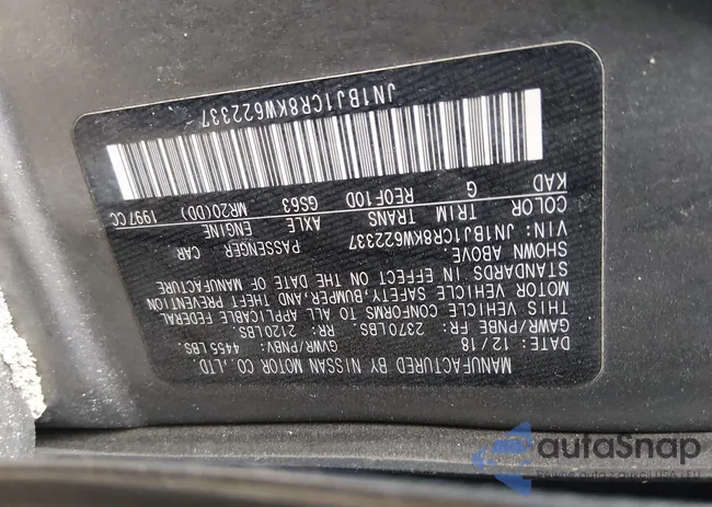 JN1BJ1CR8KW622337: 44319717