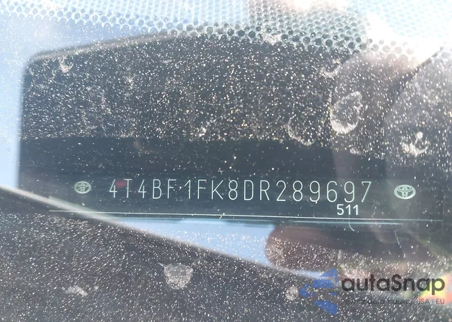 4T4BF1FK8DR289697: 44319847