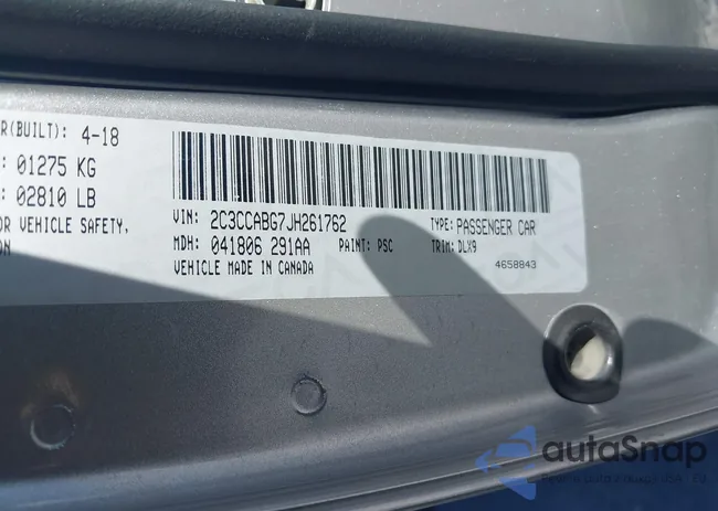 2C3CCABG7JH261762: 44319913