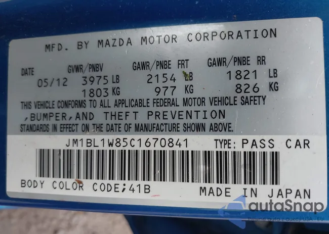 JM1BL1W85C1670841: 44321417