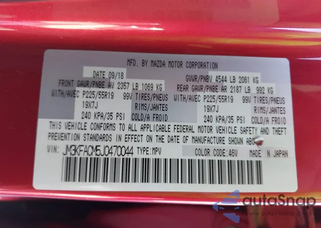 JM3KFACM5J0470044: 44320741