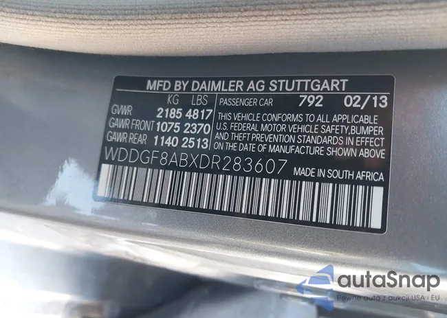 WDDGF8ABXDR283607: 44320764