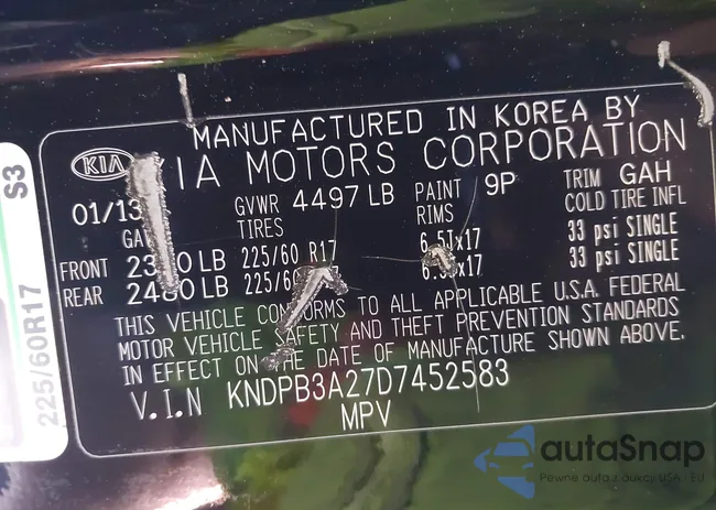 KNDPB3A27D7452583: 44320809