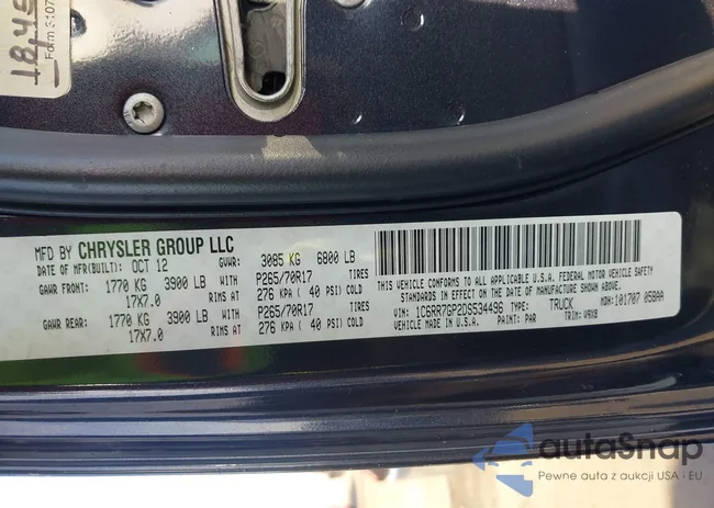 1C6RR7GP2DS534496: 44320828