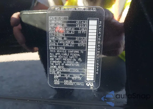 3PCAJ5BA0MF115936: 44320991