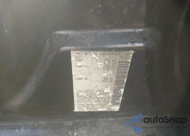 1N4AL3AP9FC430275: 44322322