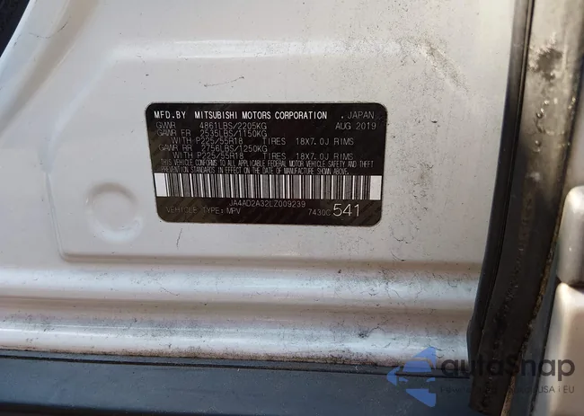 JA4AD2A32LZ009239: 44322388