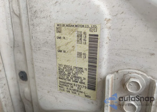 1N4AA5APXDC829579: 44321811