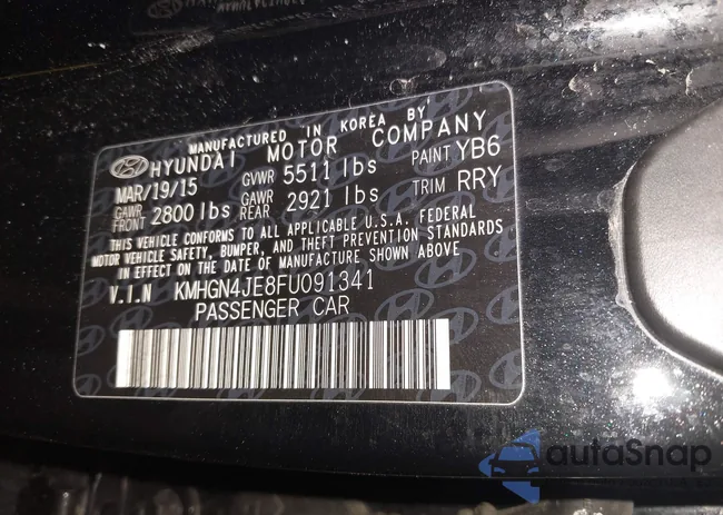 KMHGN4JE8FU091341: 44323006